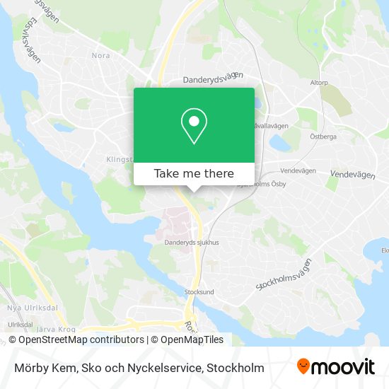 Mörby Kem, Sko och Nyckelservice map