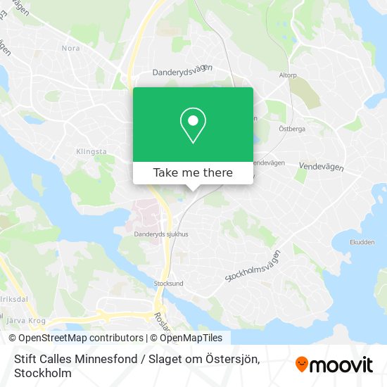 Stift Calles Minnesfond / Slaget om Östersjön map