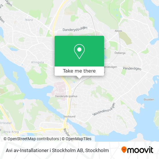 Avi av-Installationer i Stockholm AB map