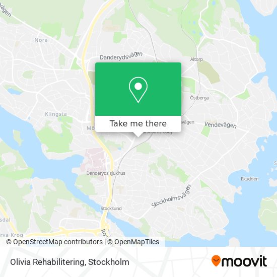 Olivia Rehabilitering map