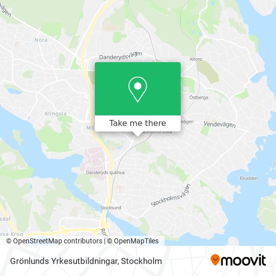 Grönlunds Yrkesutbildningar map