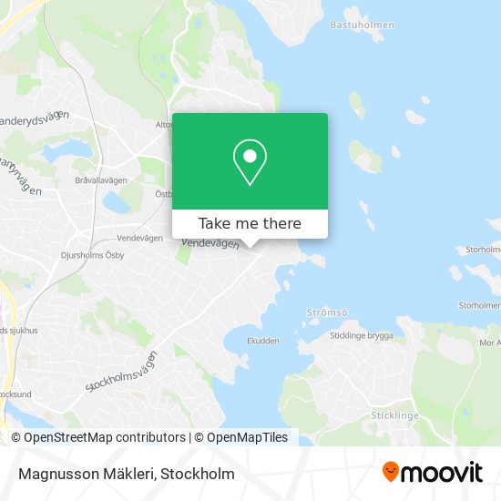 Magnusson Mäkleri map