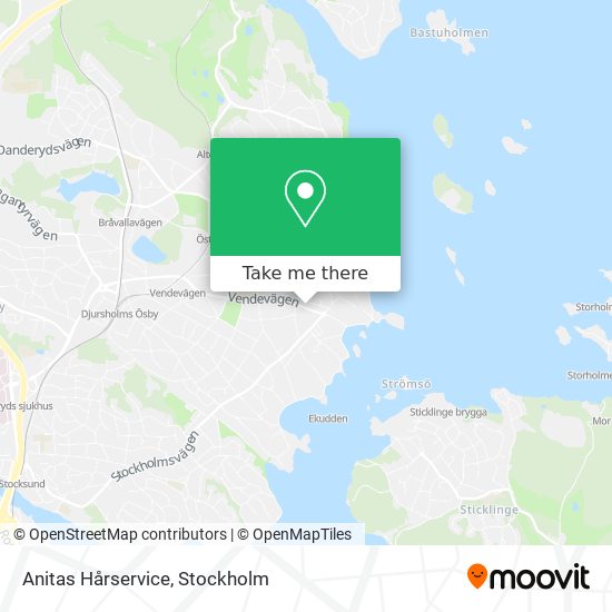 Anitas Hårservice map