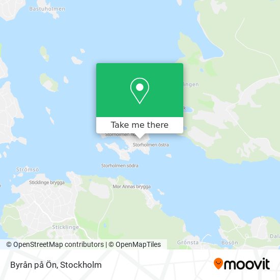 Byrån på Ön map