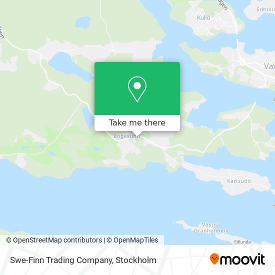 Swe-Finn Trading Company map