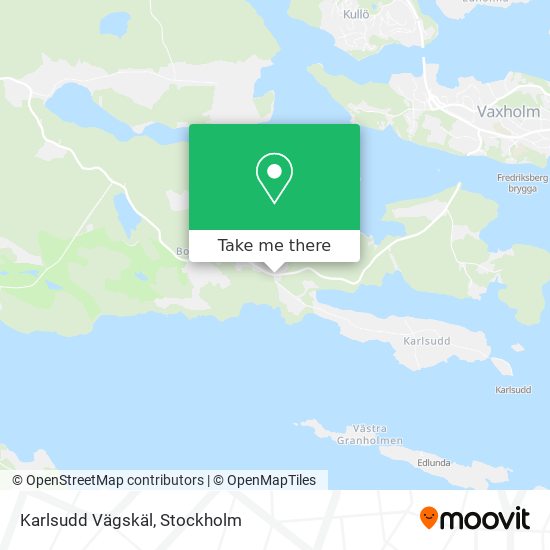 Karlsudd Vägskäl map