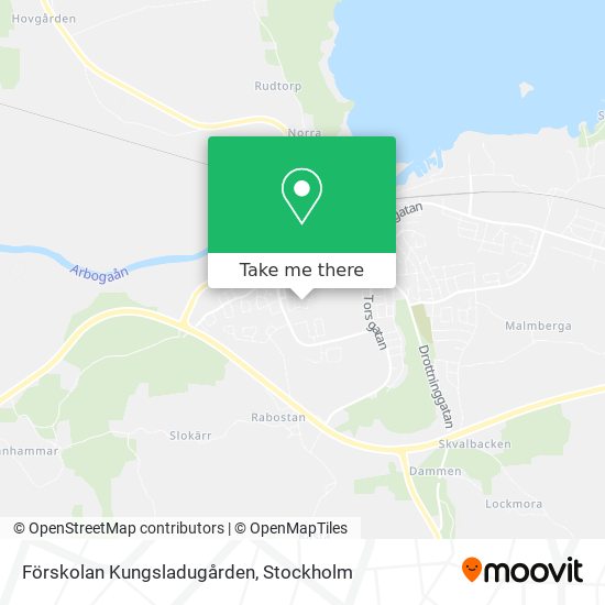 Förskolan Kungsladugården map