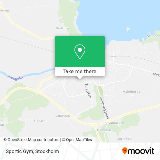 Sportic Gym map