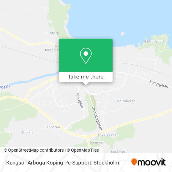 Kungsör Arboga Köping Pc-Support map