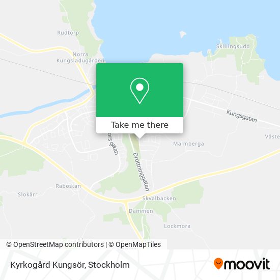 Kyrkogård Kungsör map