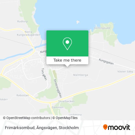 Frimärksombud, Ängsvägen map