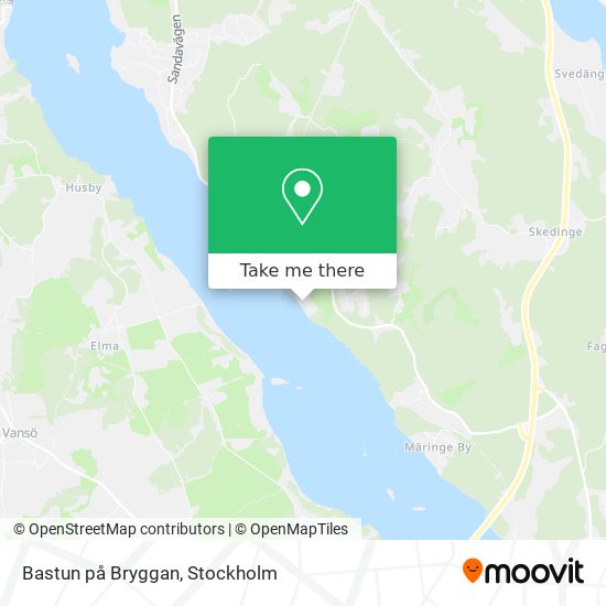 Bastun på Bryggan map