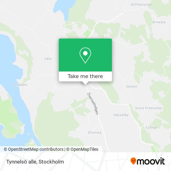 Tynnelsö alle map