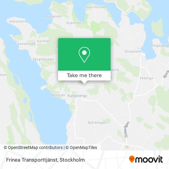 Frinea Transporttjänst map