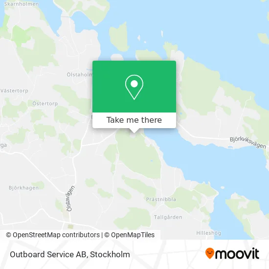 Outboard Service AB map