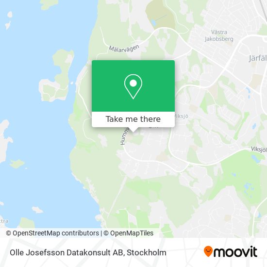 Olle Josefsson Datakonsult AB map