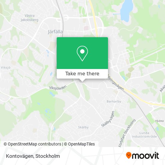 Kontovägen map