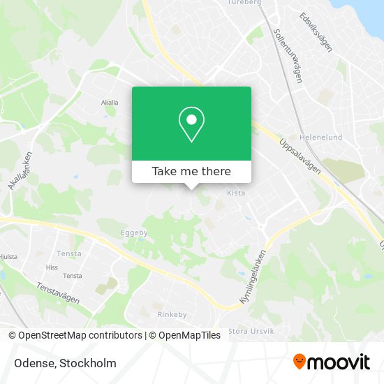 Odense map