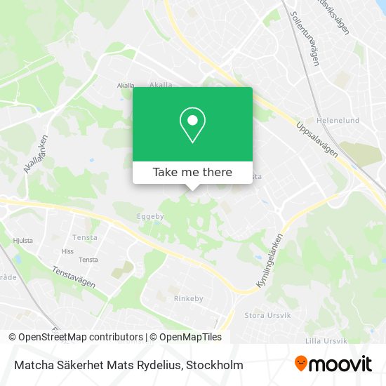 Matcha Säkerhet Mats Rydelius map