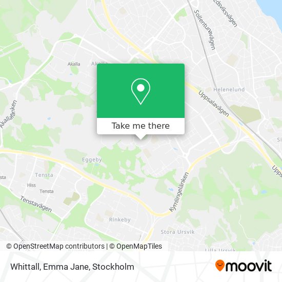 Whittall, Emma Jane map