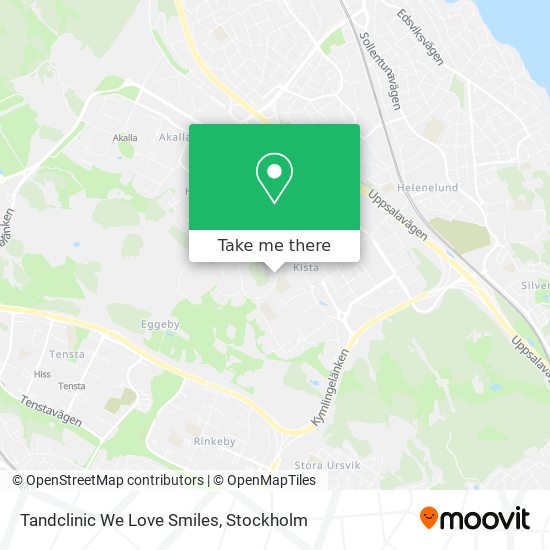 Tandclinic We Love Smiles map