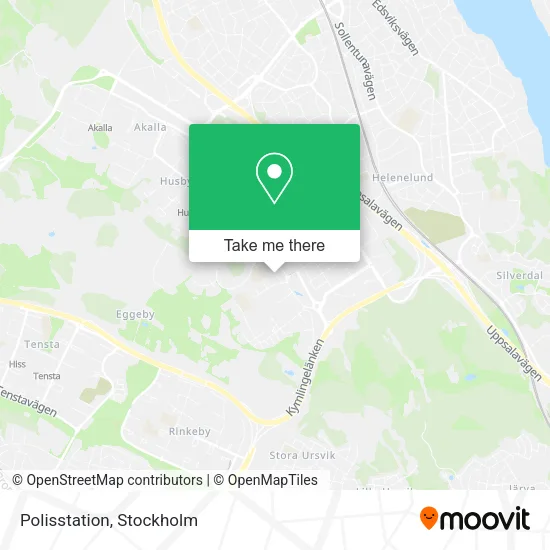 Polisstation map