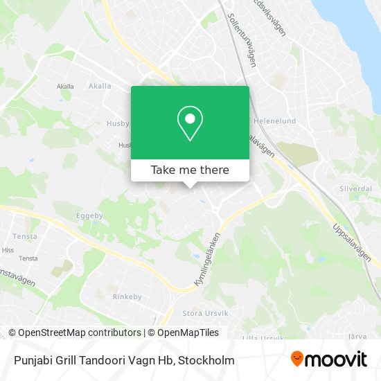 Punjabi Grill Tandoori Vagn Hb map