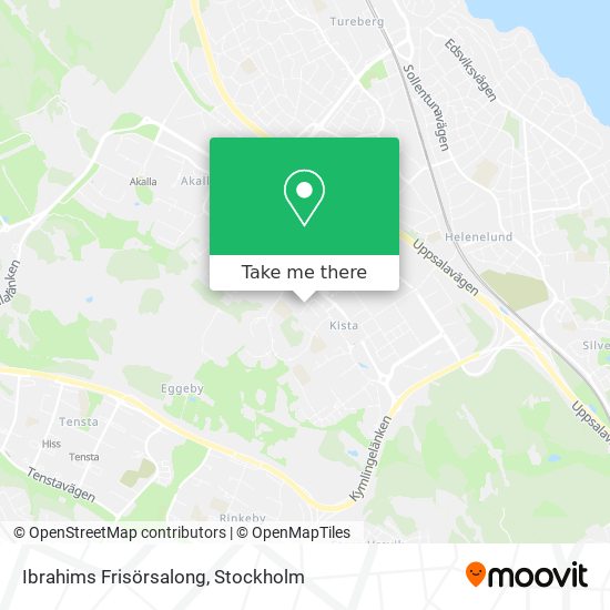 Ibrahims Frisörsalong map