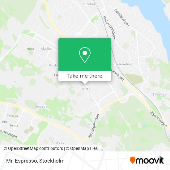 Mr. Espresso map