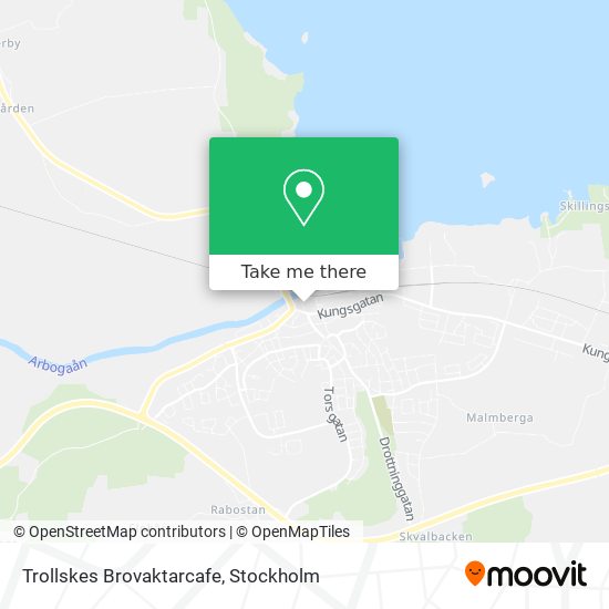 Trollskes Brovaktarcafe map