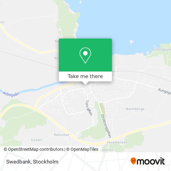 Swedbank map