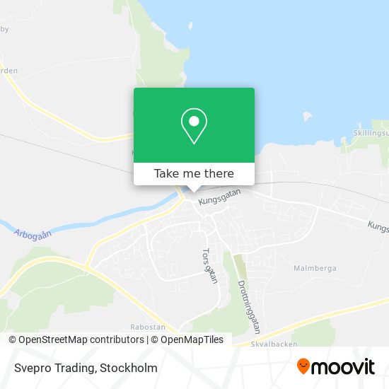 Svepro Trading map