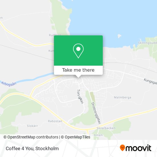 Coffee 4 You map