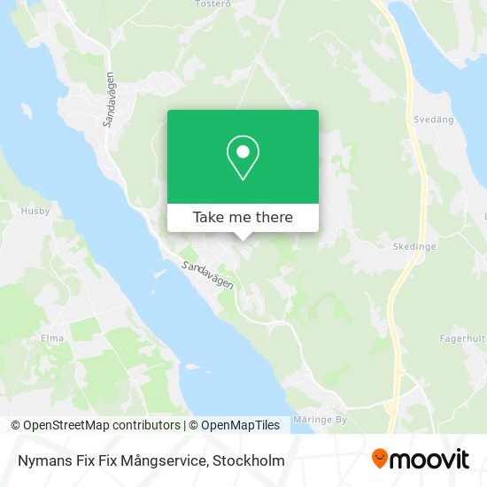 Nymans Fix Fix Mångservice map