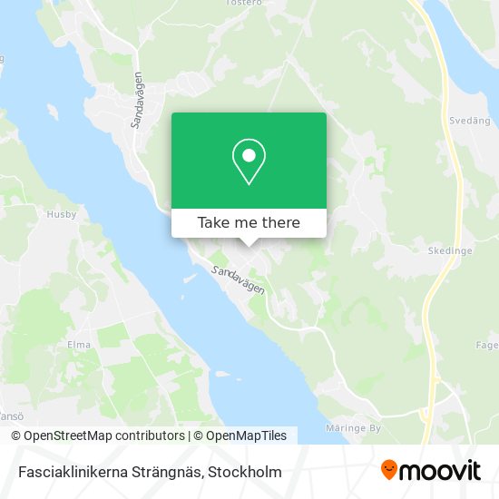 Fasciaklinikerna Strängnäs map