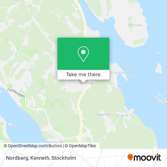 Nordberg, Kenneth map