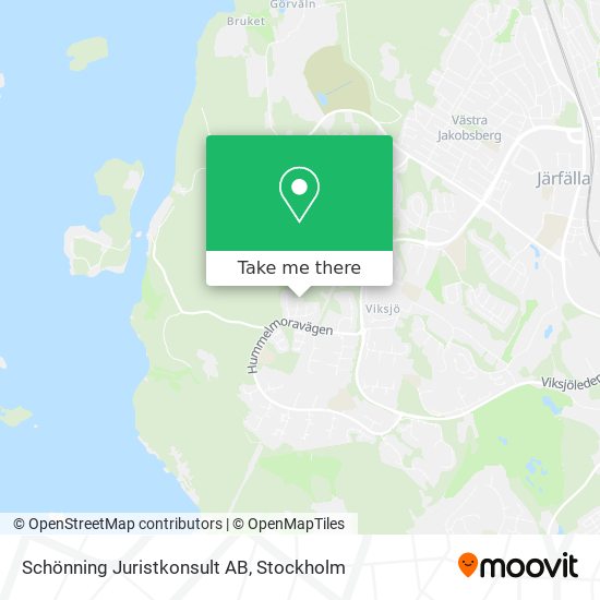 Schönning Juristkonsult AB map