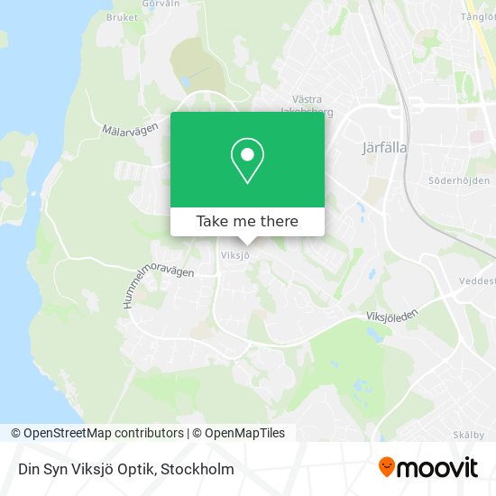 Din Syn Viksjö Optik map