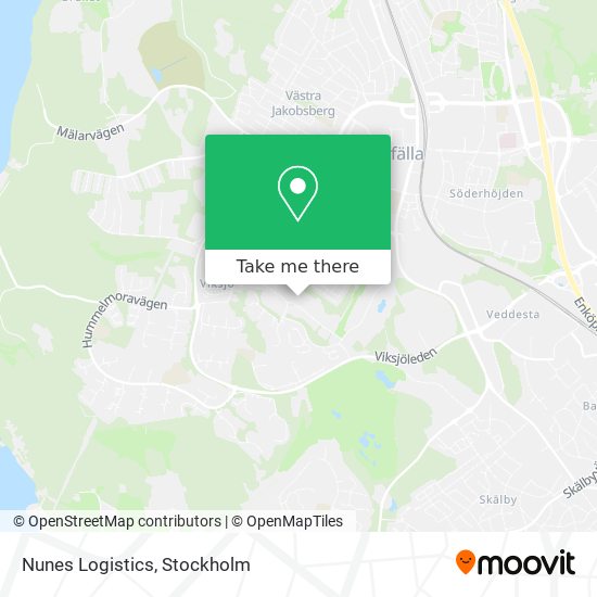 Nunes Logistics map