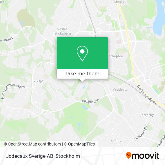 Jcdecaux Sverige AB map