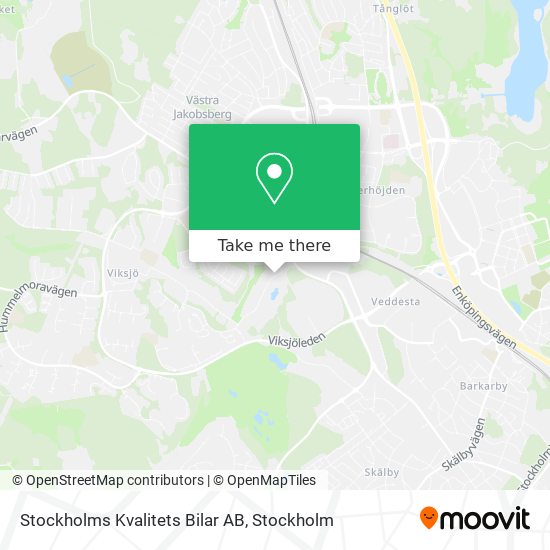 Stockholms Kvalitets Bilar AB map