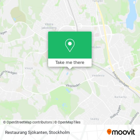 Restaurang Sjökanten map