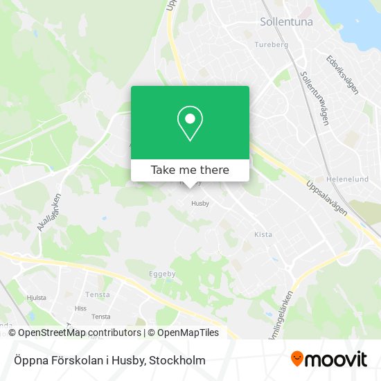 Öppna Förskolan i Husby map