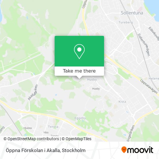 Öppna Förskolan i Akalla map