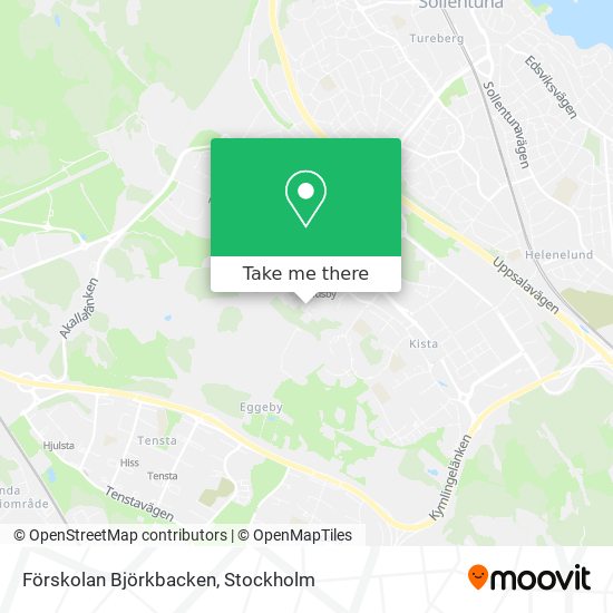 Förskolan Björkbacken map