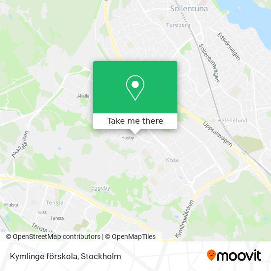 Kymlinge förskola map