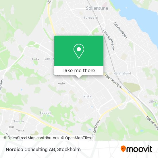 Nordico Consulting AB map