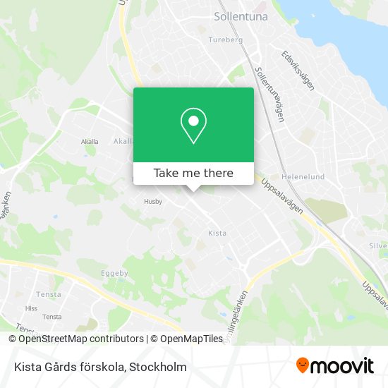 Kista Gårds förskola map