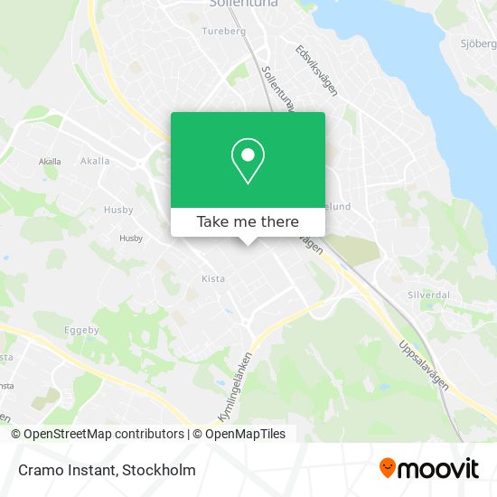 Cramo Instant map