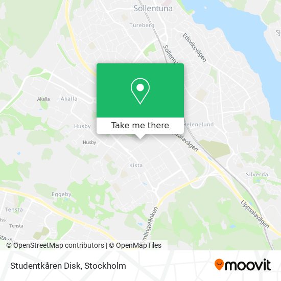 Studentkåren Disk map